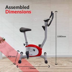 Dimensions of the elliptical bike