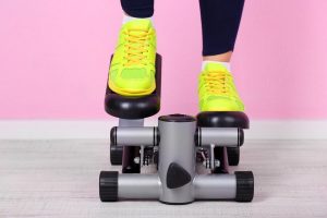 What exercises can be done with a stepper