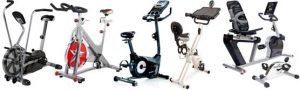 Exercise bikes: