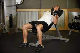 Incline dumbbell curl